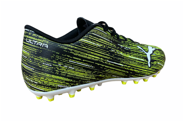 Puma scarpa da calcio-calcetto da uomo Ultra 4.2 MG 106356 02 nero-bianco-giallo - OnSide Football