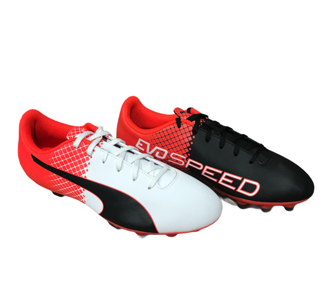 Puma scarpa da calcio da uomo evoSpeed 5.5 AG 103598 nero-bianco-rosso - OnSide Football