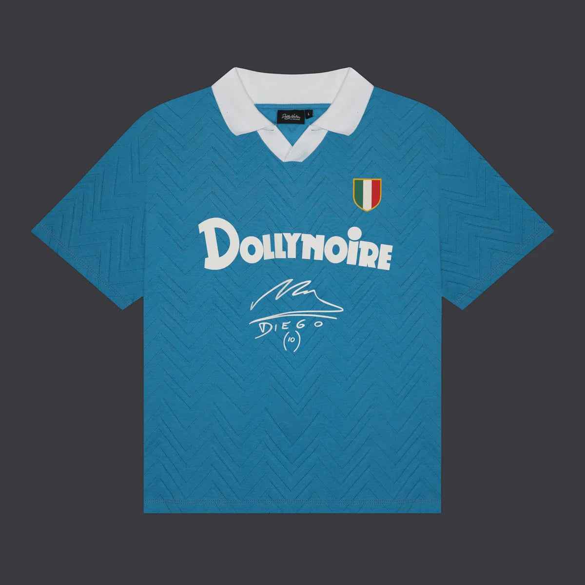 Dolly Noire Maradona Polo Tee TS1247-T6-03 celeste
