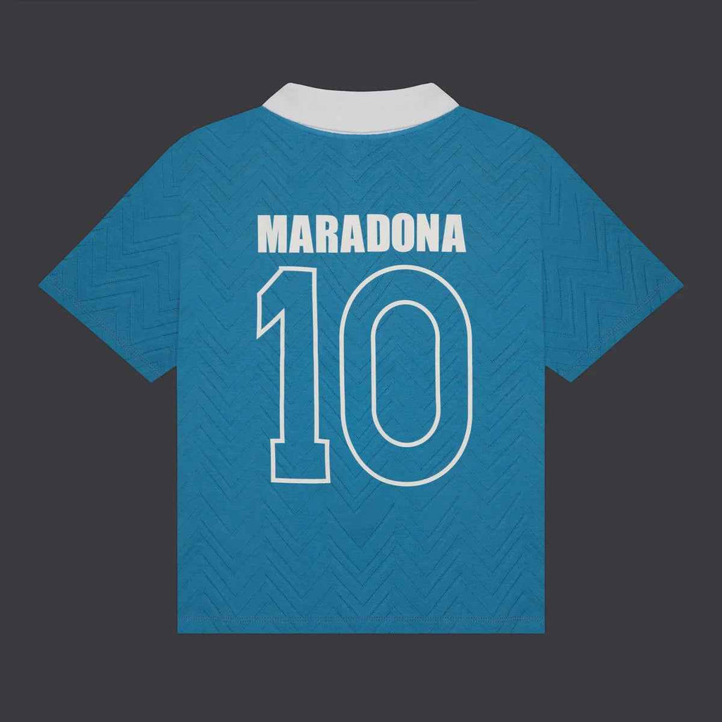 Dolly Noire Maradona Polo Tee TS1247-T6-03 celeste