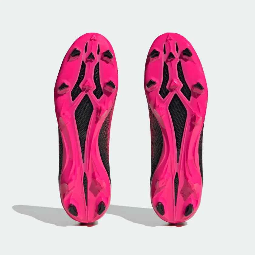 Adidas scarpa da calcio unisex X Speedportal.3 FG GZ5076 team shock pink 2-zero metalic-core black