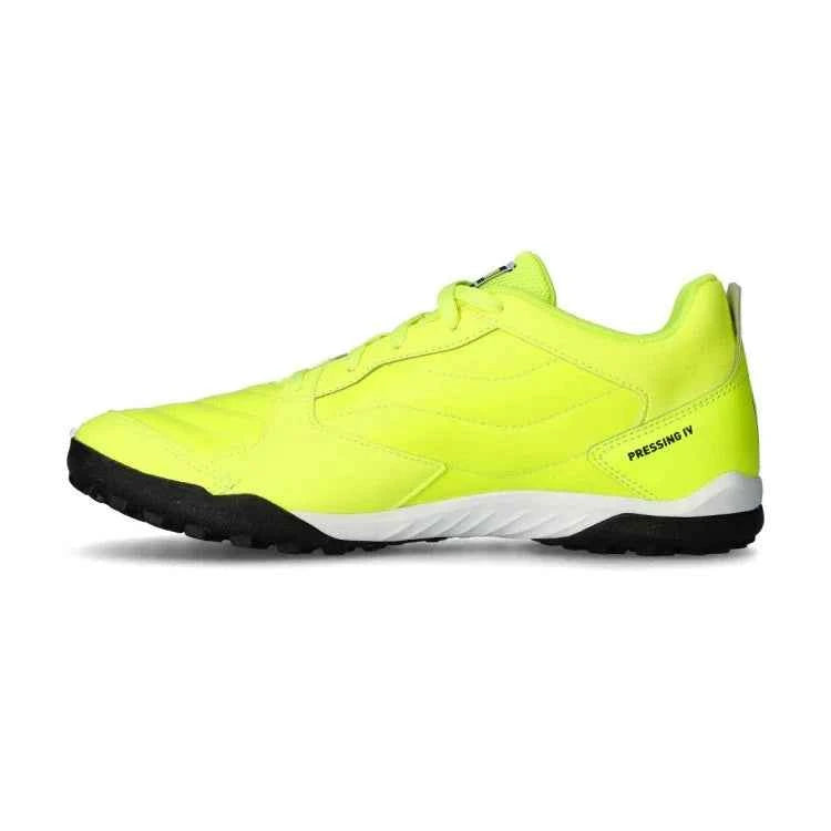 Scarpe Calcio Puma Pressing IV TT Turf Calcetto Giallo-Nero-Bianco