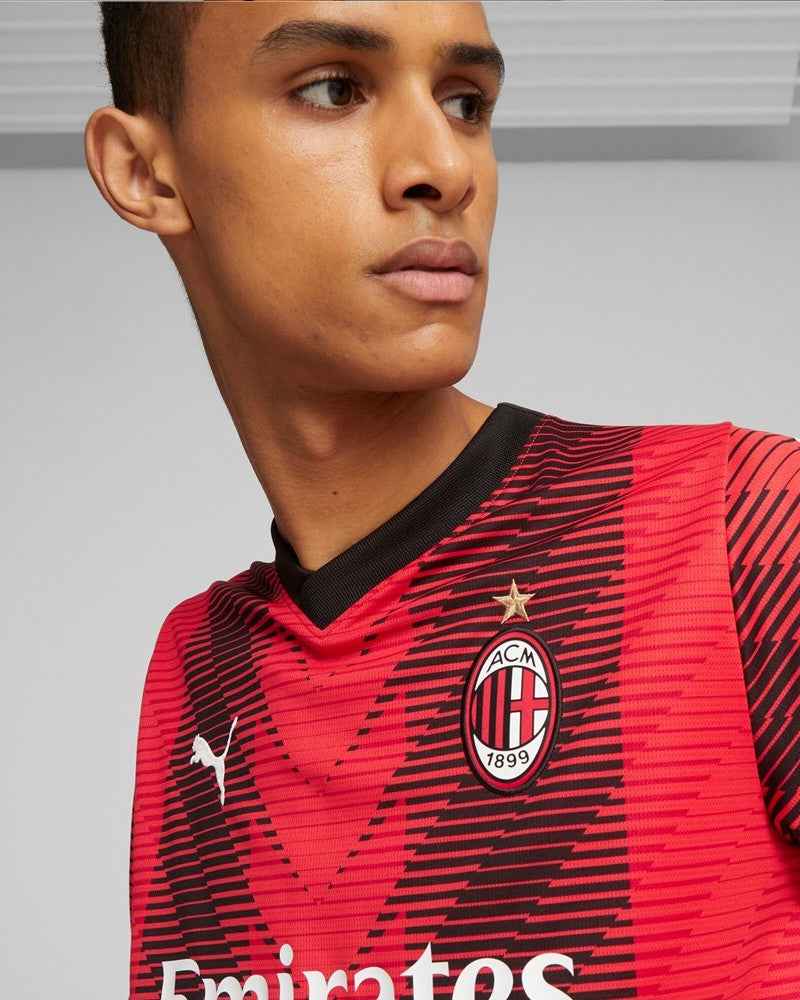 Maglia Calcio Puma AC MIlan Home Maniche Lunghe Long Sleeves 2023/2024 - OnSide Football