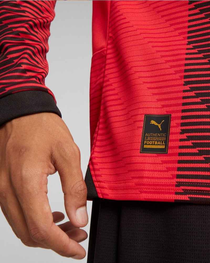 Maglia Calcio Puma AC MIlan Home Maniche Lunghe Long Sleeves 2023/2024 - OnSide Football