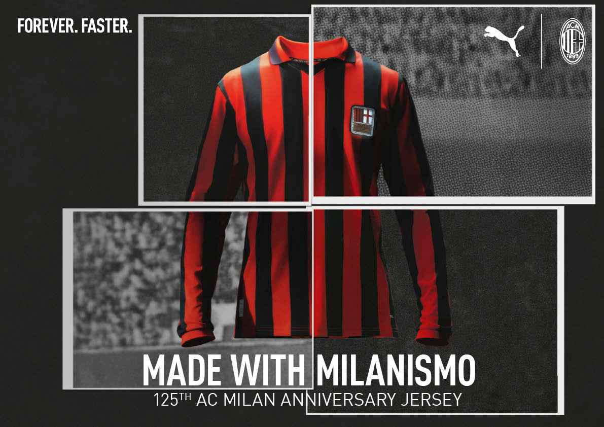 Maglia Calcio Puma AC Milan Home 125th Anniversario - Edizione Limitata