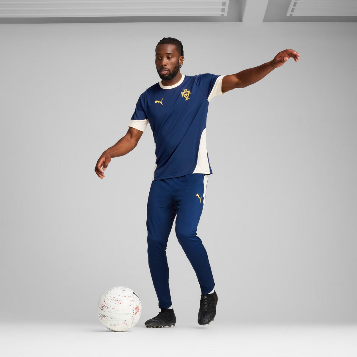 Puma Pantaloni Tuta Calcio Training FPF Portogallo Blu 2025/2026 - OnSide Football