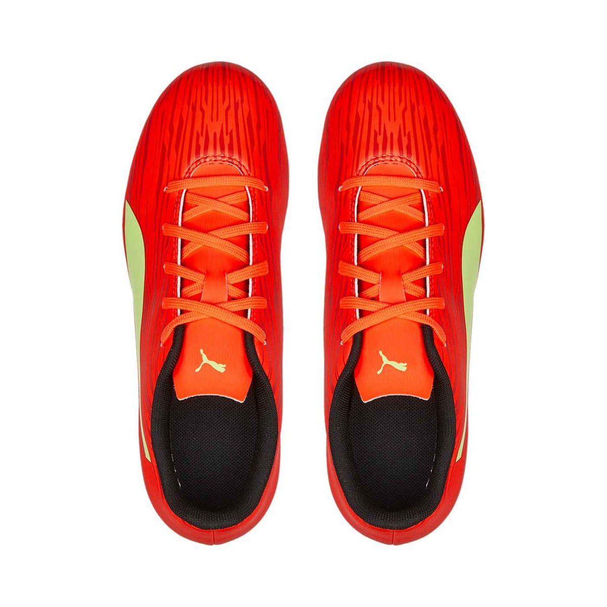Puma scarpa da calcio da ragazzo Rapido III FG-AG 106576 07 rosso-giallo - OnSide Football