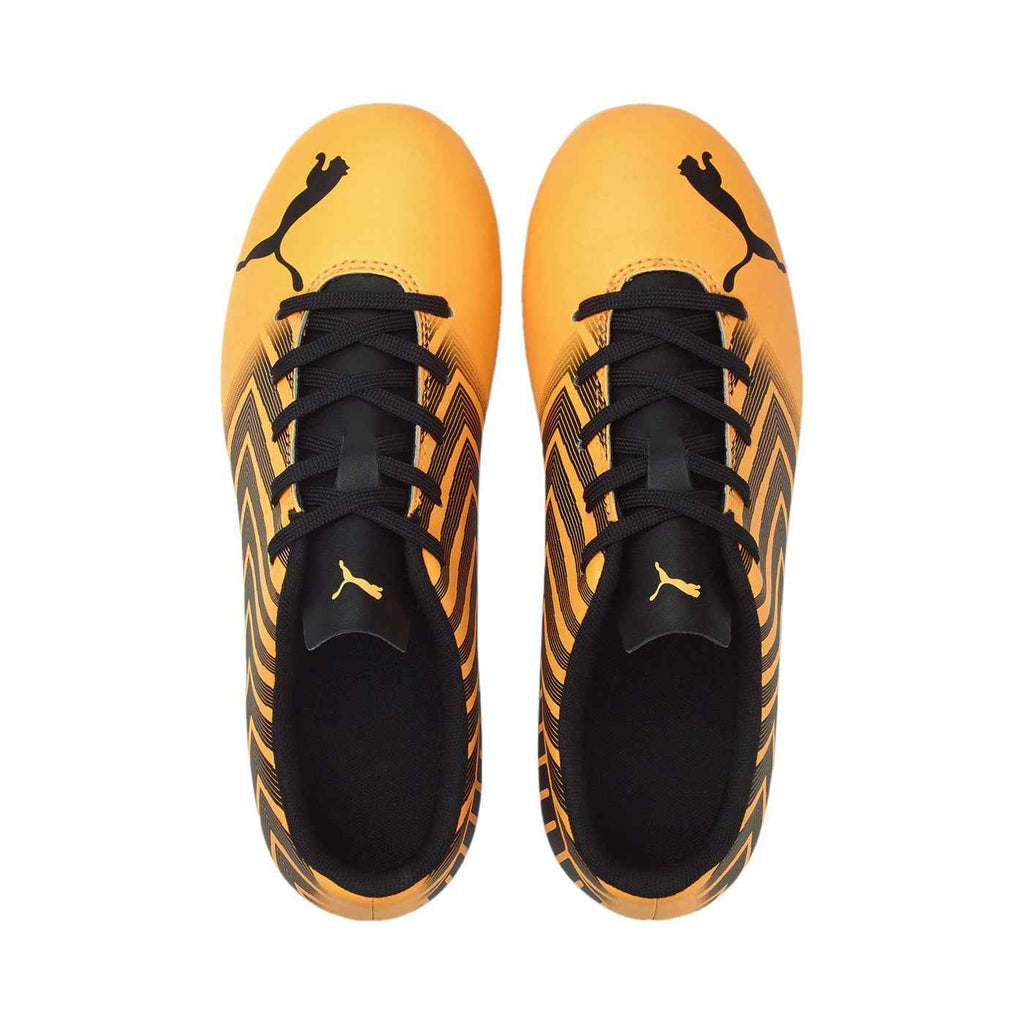 Puma scarpa da calcio da ragazzo Tacto II FG/AG 106704 01 arancio nero - OnSide Football