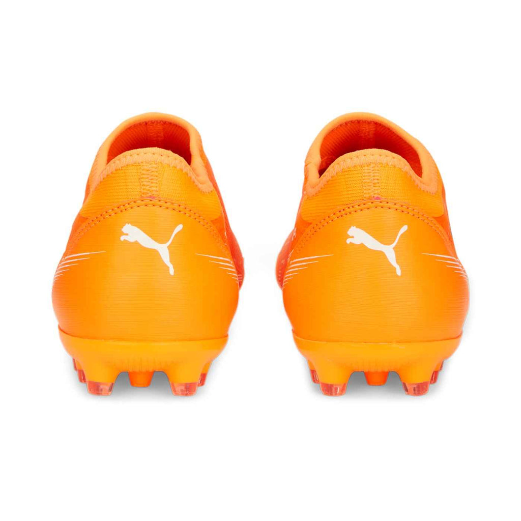 Puma scarpa da calcio da ragazzo Ultra Mach LL MG 107230 01 arancio-bianco-blu - OnSide Football