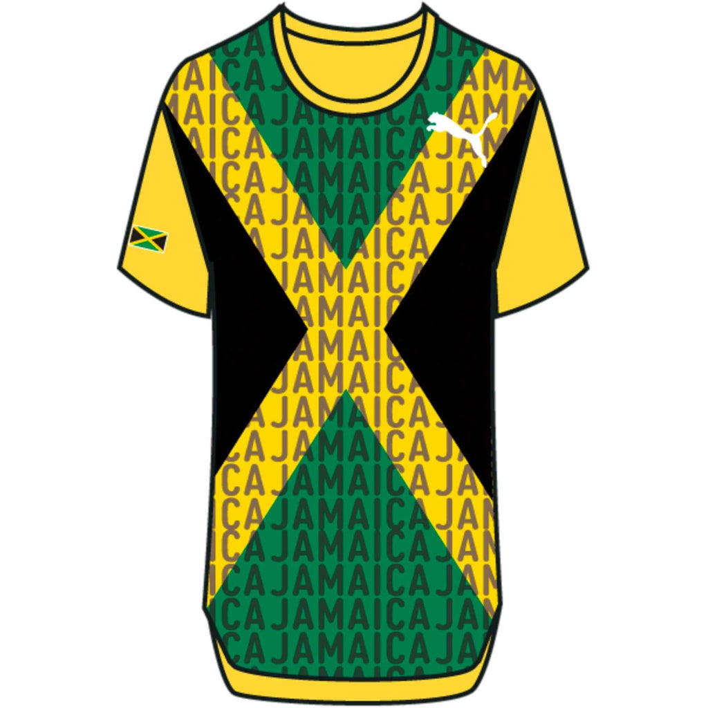 Puma Tee Maglietta Jamaica Flag Tee Olympic 2024 Training - OnSide Football