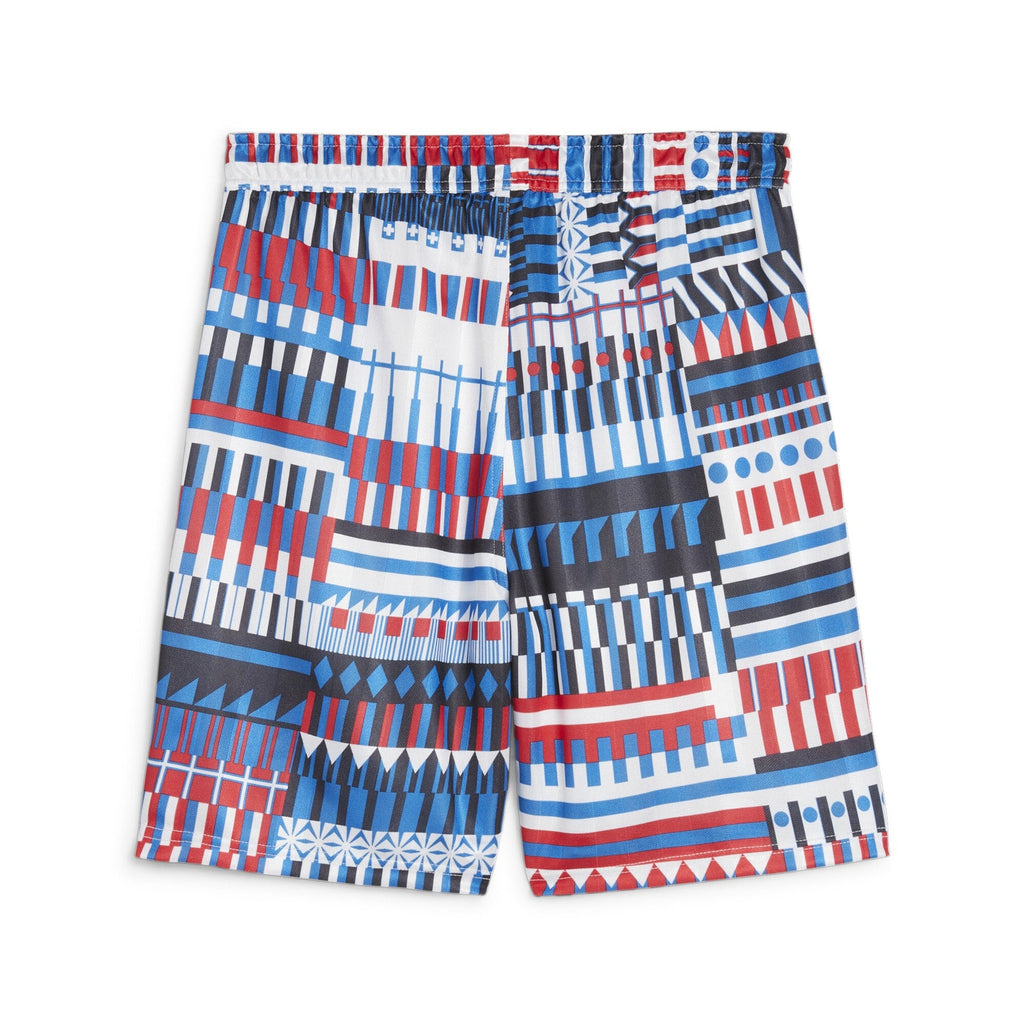 Shorts Pantaloncini Calcio Puma Fanwear Capsule Jersey Blu Red 2024 - OnSide Football