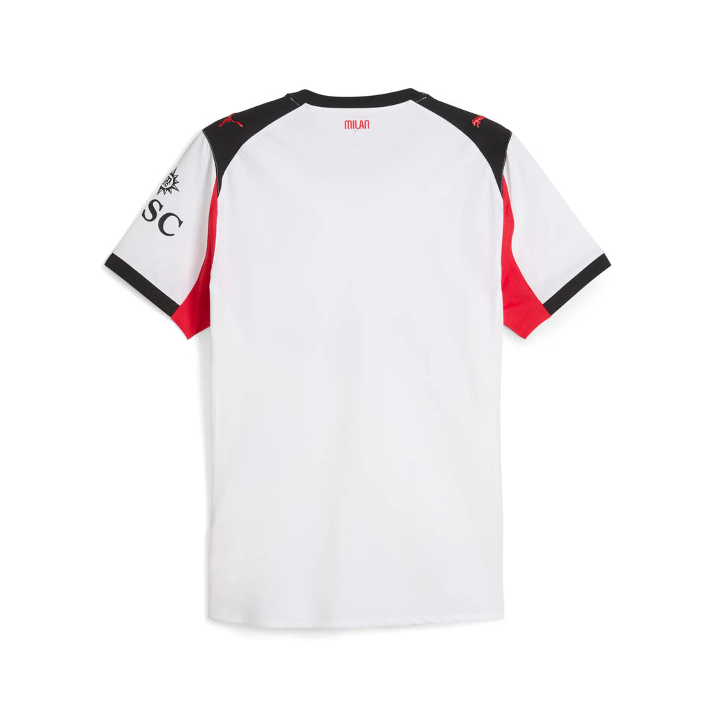 Maglia Gara Calcio Puma AC Milan Away AUTHENTIC ULTRAWEAVE Bianca 2025/2026 - OnSide Football