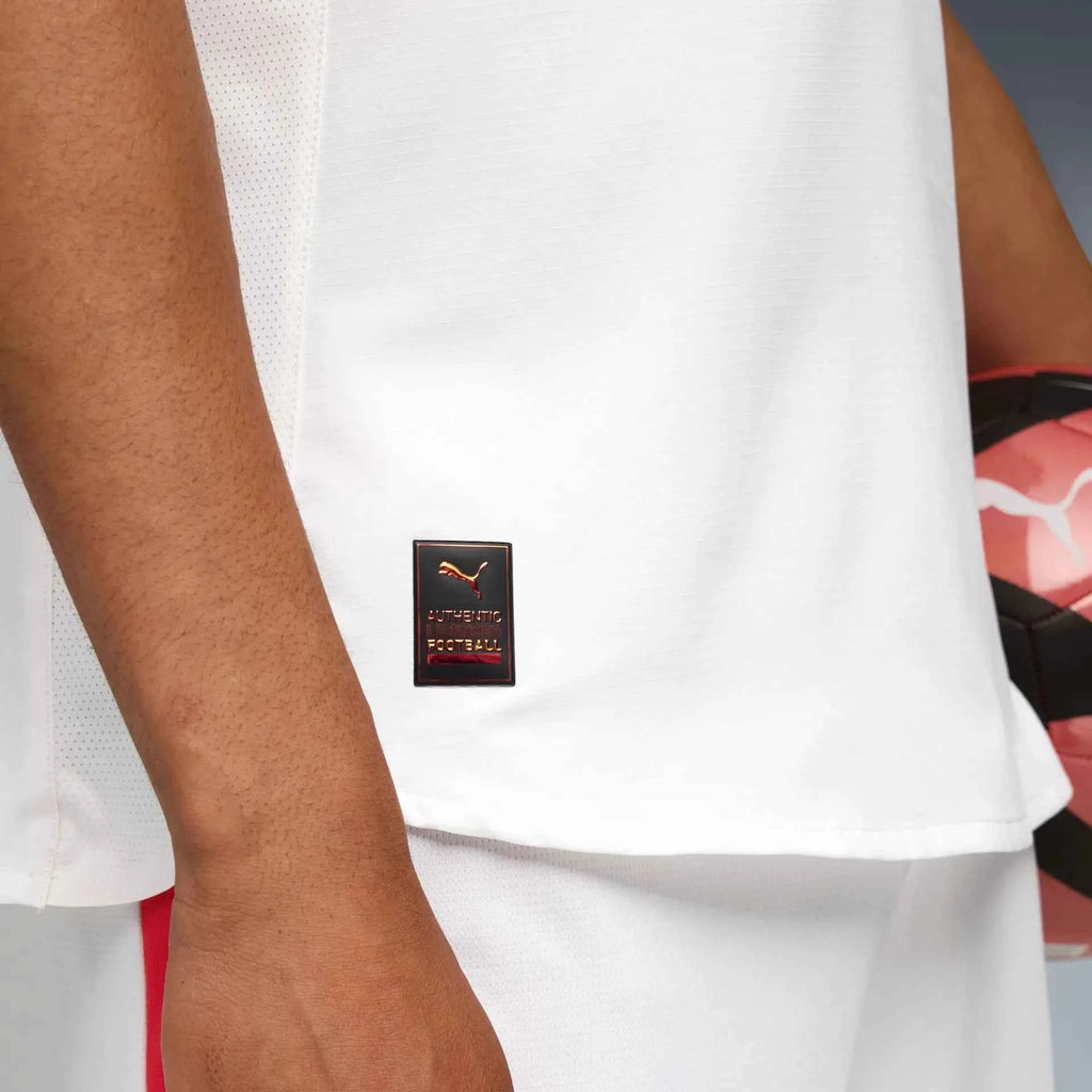 Maglia Gara Calcio Puma AC Milan Away AUTHENTIC ULTRAWEAVE Bianca 2025/2026 - OnSide Football