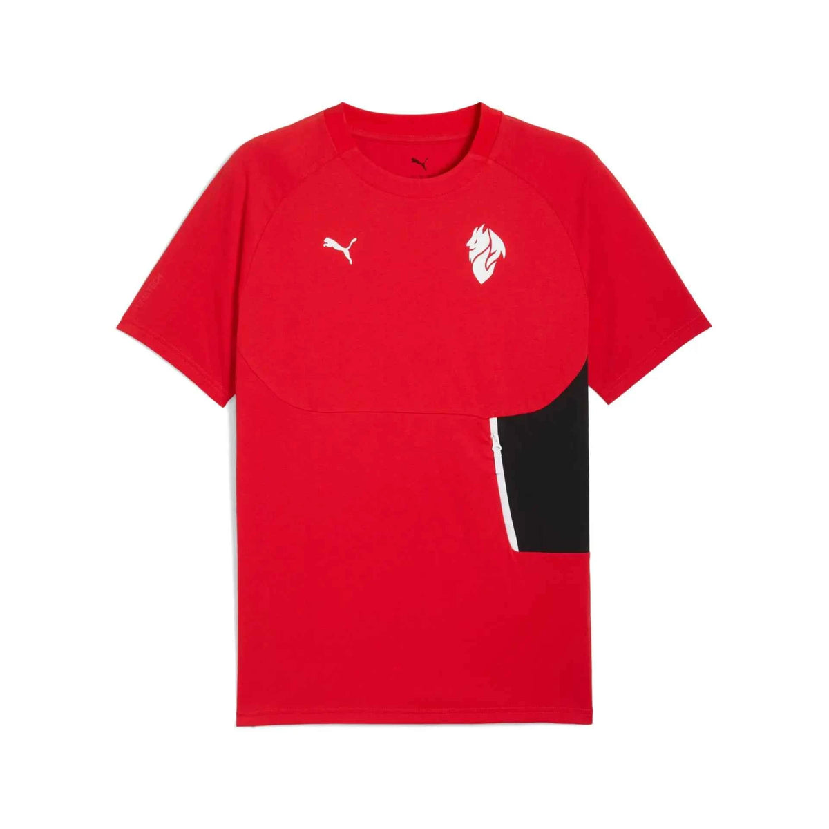 Puma Maglia Calcio Casual Pumatech Pocket Tee Milan Rossa ACM 2025/2026 - OnSide Football