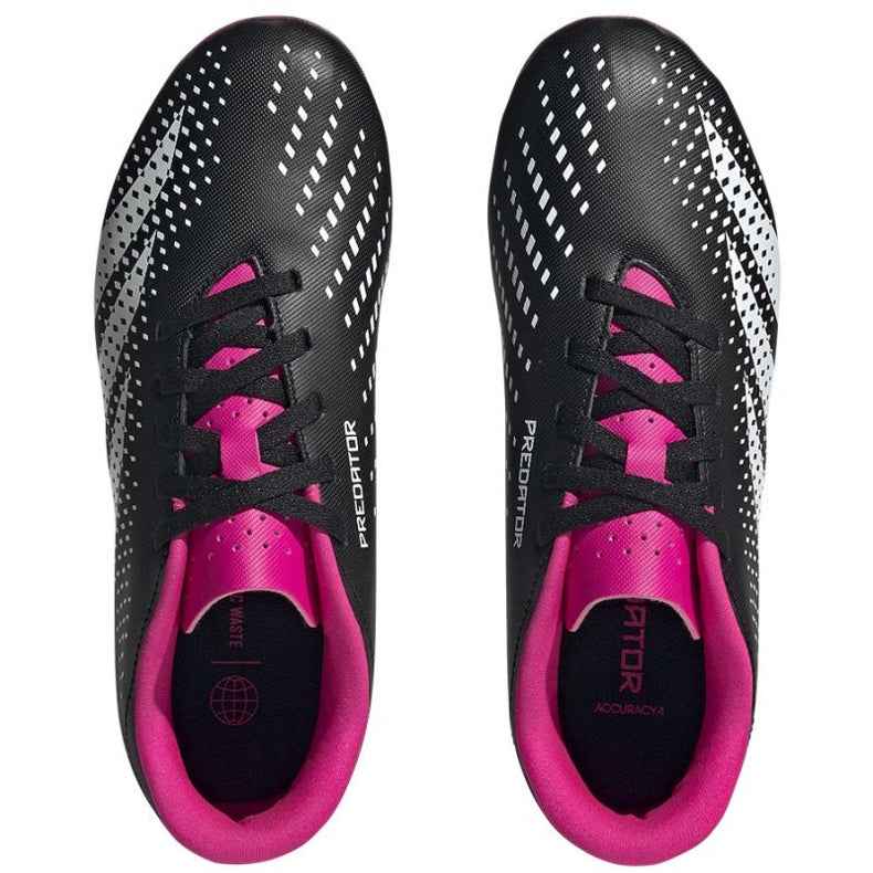 Adidas scarpa da calcio da ragazzo Predator Accuracy.4 FxG HQ0952 nero bianco rosa - OnSide Football