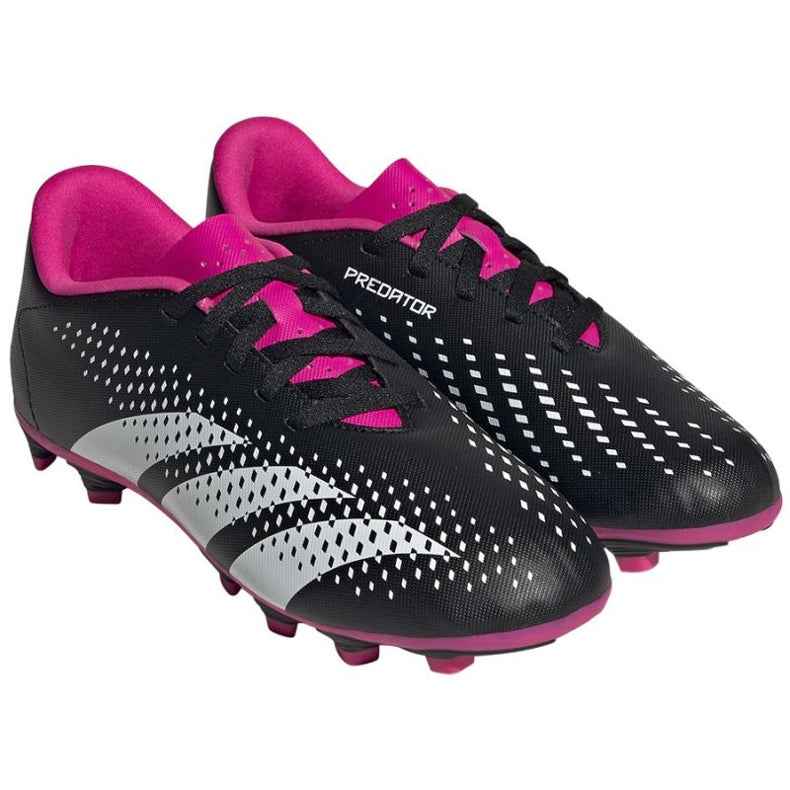 Adidas scarpa da calcio da ragazzo Predator Accuracy.4 FxG HQ0952 nero bianco rosa - OnSide Football