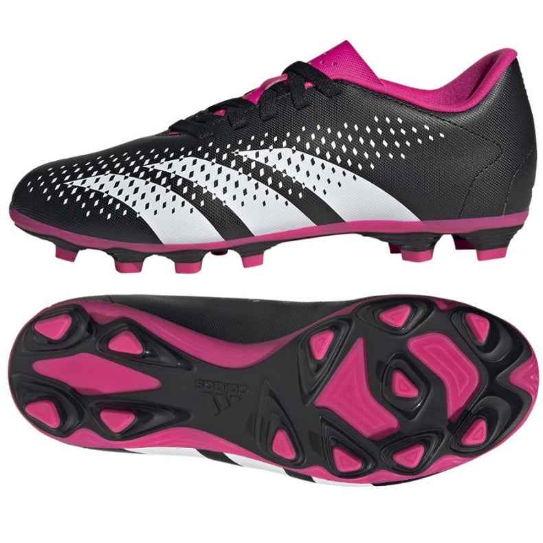 Adidas scarpa da calcio da ragazzo Predator Accuracy.4 FxG HQ0952 nero bianco rosa - OnSide Football