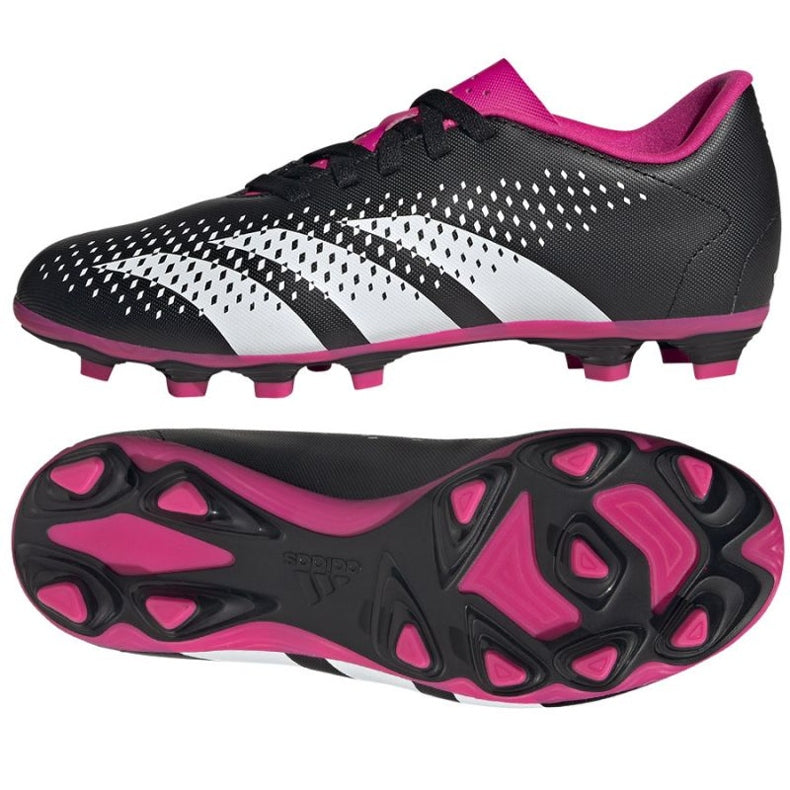Adidas scarpa da calcio da ragazzo Predator Accuracy.4 FxG HQ0952 nero bianco rosa - OnSide Football