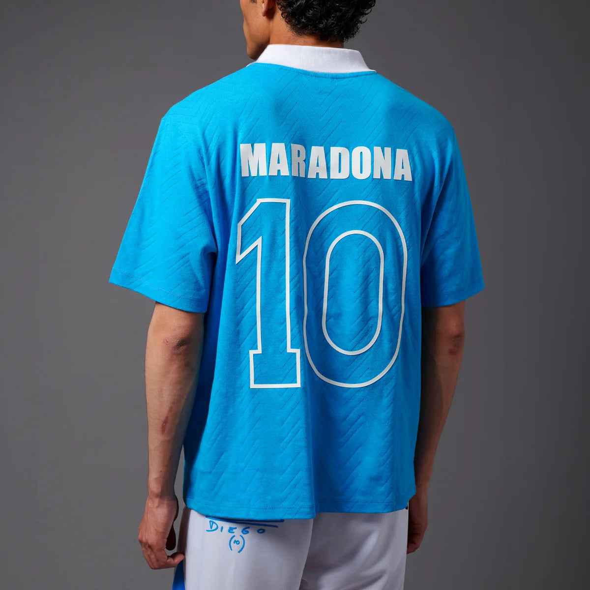Dolly Noire Maradona Polo Tee TS1247-T6-03 celeste