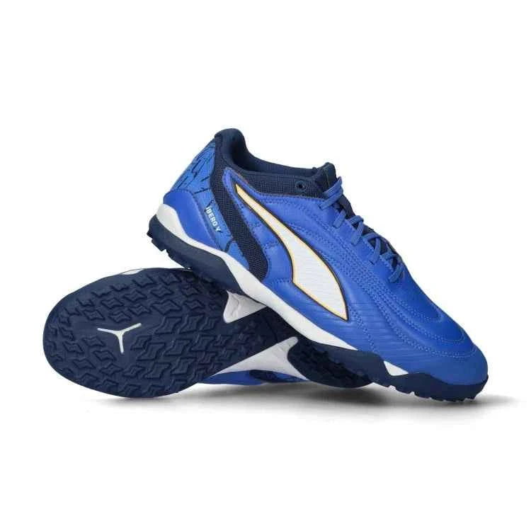 Scarpe Calcio Puma IBERO V TT Turf Calcetto Blue